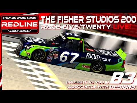 SCRL Redline Trucks: The Fisher Studios 200 | Esports Broadcast Picture