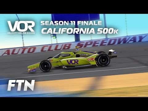  Velocity Online Racing IR-18 Series || The Alzheimer's Association... | Esports Broadcast Picture