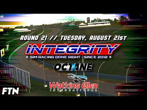 Integrity Octane Series: Round 21 from Watkins Glen | Esports Broadcast Picture