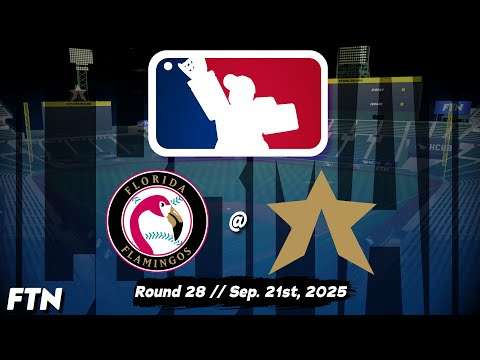 HCBB Round 28: Florida Flamingos @ Anaheim Stars | Esports Broadcast Picture