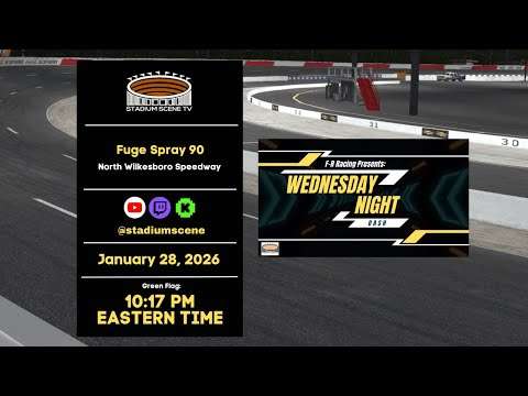  2026 Wednesday Night Dash iRacing Cup Series - North Wilkesboro... | Esports Broadcast Picture
