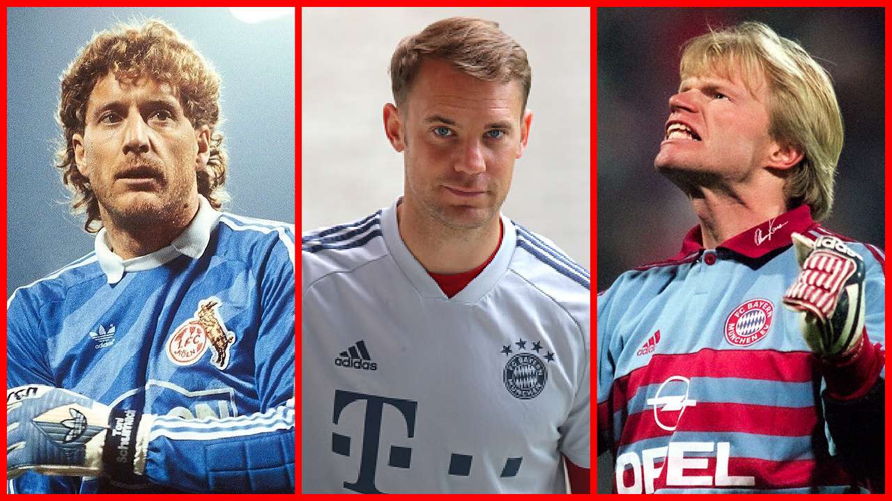 Top 10 goalkeepers in Bundesliga history. Picture
