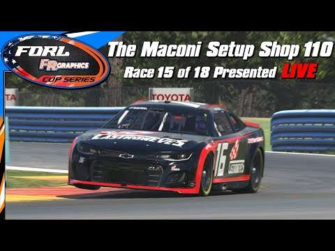 FORL Cup Series: The Maconi Setup Shop 110 (15/18) | Esports Broadcast Picture