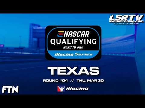  eNASCAR Road to Pro Qualifying iRacing Series | Round 4 at Texas Motor... | Esports Broadcast Picture