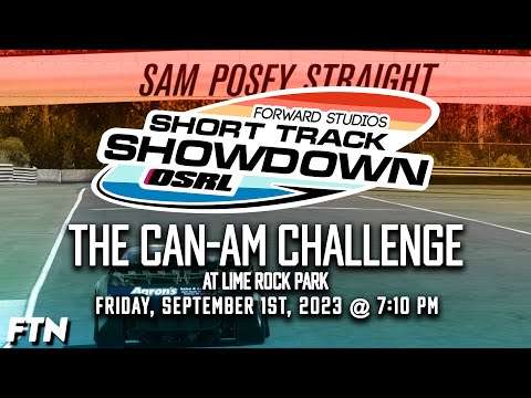 OSRL Short Track Showdown: The Can-Am Challenge at Lime Rock Park | Esports Broadcast Picture