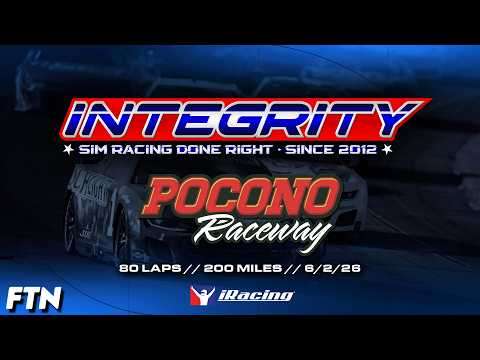 Integrity Racing League: The Pennsylvania 200 | Esports Broadcast Picture