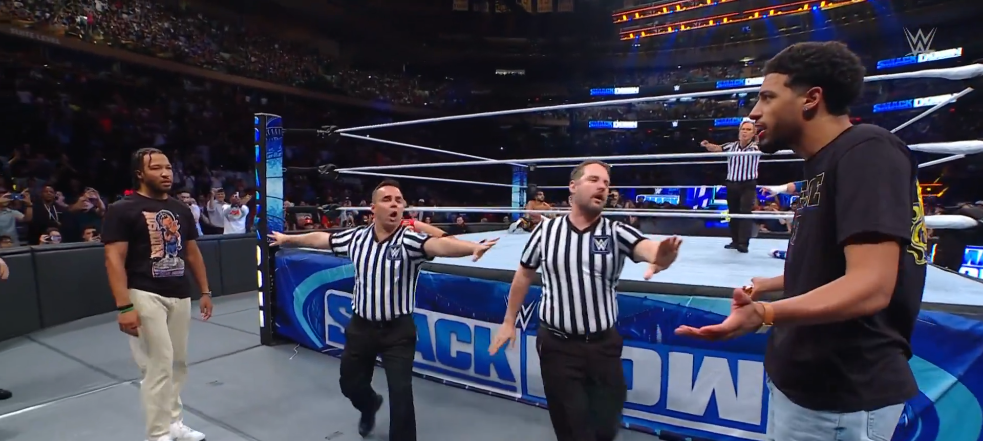  WWE SmackDown: New York Knicks? Jalen Brunson and Indiana Pacers?... Picture