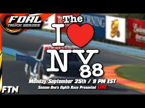 FORL Truck Series: The I Love New York 88 (8/16) | Esports Broadcast Picture