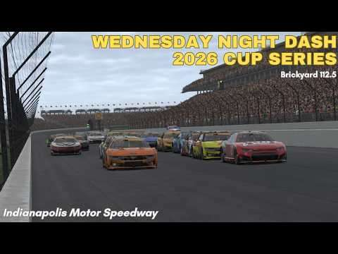  2026 Wednesday Night Dash iRacing Cup Series - Indianapolis Motor... | Esports Broadcast Picture