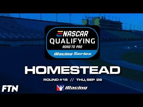  eNASCAR Road to Pro Qualifying iRacing Series | Round 15 at Homestead... | Esports Broadcast Picture