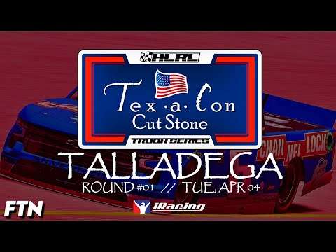 The Tex-A-Con Truck Series: Round One from Talladega | Esports Broadcast Picture
