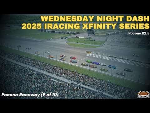2025 Wednesday Night Dash iRacing Xfinity Series - Pocono Raceway (9 of 10)