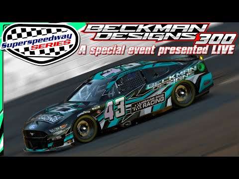 The SuperSpeedway Series: The Beckman Designs 300 | Esports Broadcast Picture