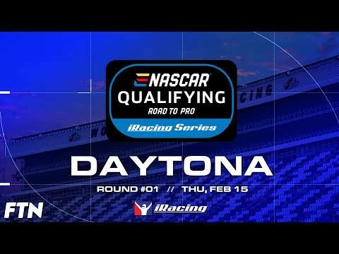 eNASCAR Road to Pro Qualifying iRacing Series | Race 1 at Daytona | Esports Broadcast Picture
