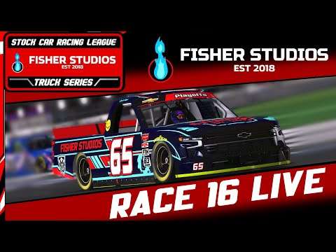 SCRL Fisher Studios Truck Series: The Fisher Studios 200 (16/20) | Esports Broadcast Picture