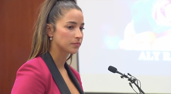  Former Olympic Medalist Aly Raisman leading the charge against... Picture
