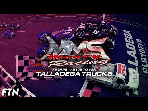 $$ TALLADEGA TRUCK SERIES || MMS Money Racing $$ | Esports Broadcast Picture