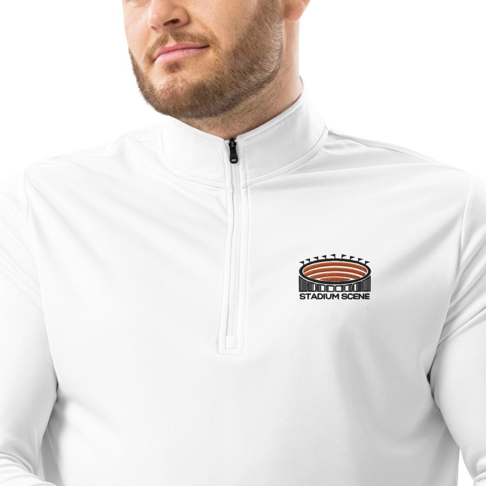 Stadium Scene Adidas Quarter zip pullover White - Image 4